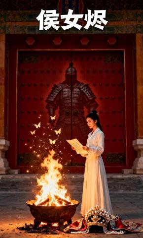 短剧《侯女烬》海报