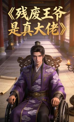 短剧《残废王爷是真大佬》海报