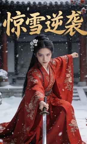 短剧《惊雪逆袭》海报