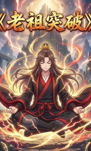 短剧《老祖突破》海报