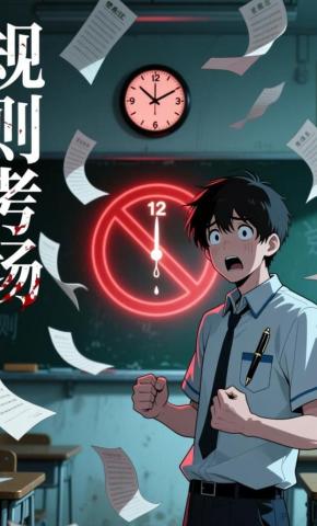 短剧《规则考场》海报