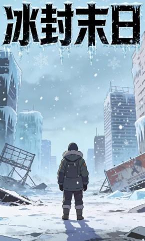 短剧《冰封末日》海报