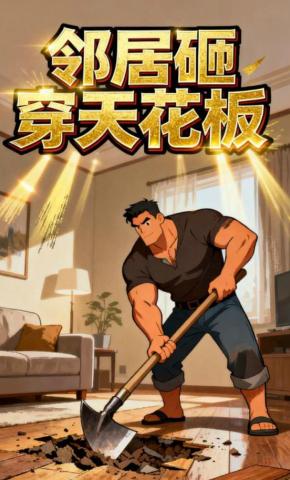 短剧《邻居砸穿天花板》海报