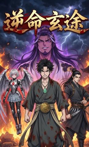 短剧《逆命玄途》海报