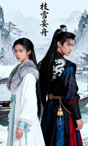 短剧《枝雪妄舟》海报