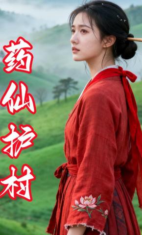 短剧《药仙护村》海报