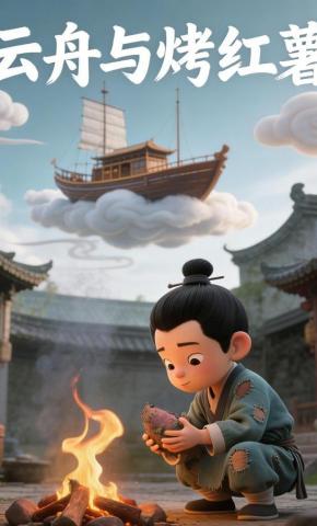 短剧《云舟与烤红薯》海报