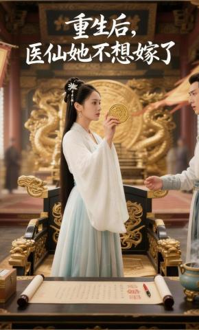 短剧《重生后，医仙她不想嫁了》海报