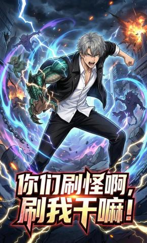 短剧《你们刷怪啊，刷我干嘛！》海报