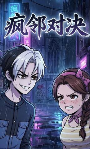 短剧《疯邻对决》海报