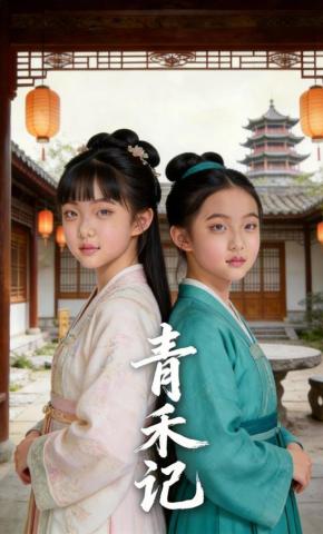 短剧《青禾记》海报