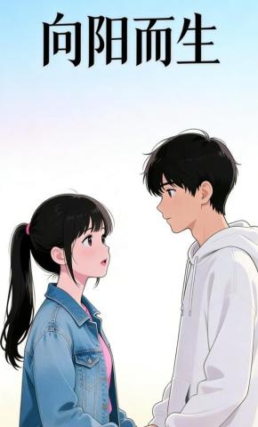 短剧《向阳而生》海报