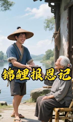 短剧《锦鲤报恩记》海报