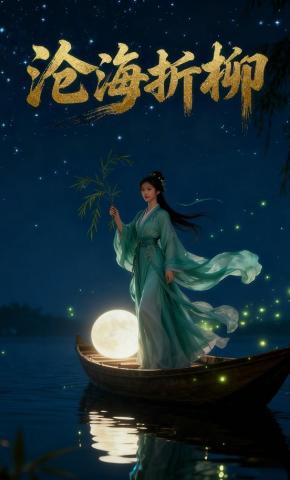 短剧《沧海折柳》海报