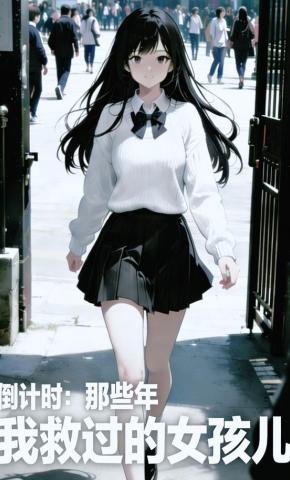 短剧《倒计时：那些年我救过的女孩》海报