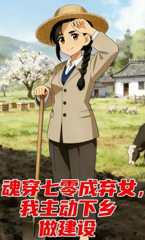 短剧《魂穿七零成弃女，我主动下乡做建设》海报