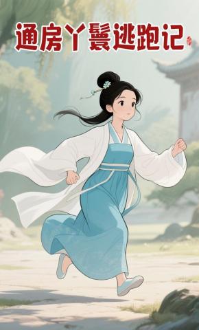 短剧《通房丫鬟逃跑记》海报