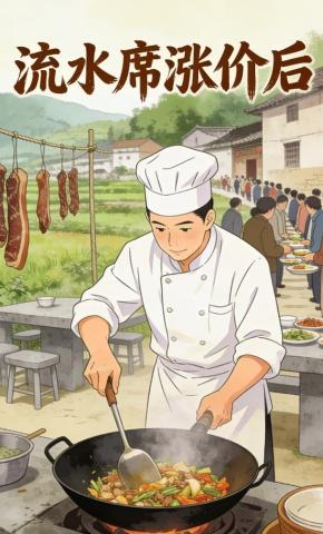 短剧《流水席涨价后》海报