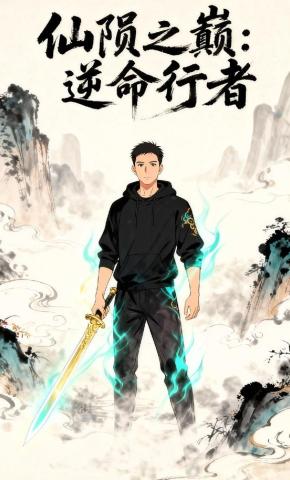 短剧《仙陨之巅：逆命行者》海报