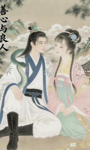 短剧《善心遇良人》海报