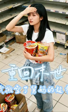 短剧《重回末世：我搬空了舅妈的超市》海报