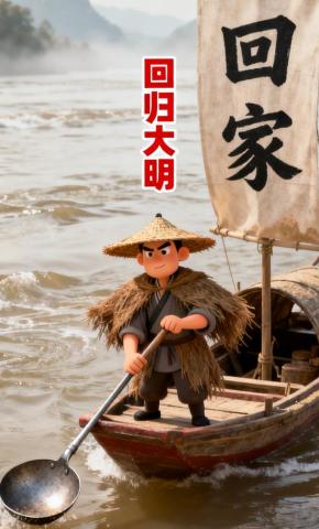 短剧《回归大明》海报