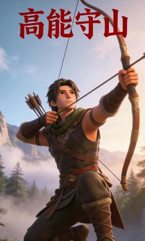 短剧《高能守山》海报