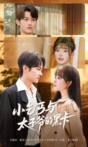 短剧《小乞丐与太子爷的黑卡》海报