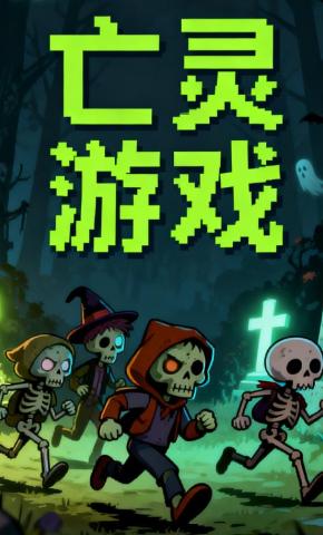 短剧《亡灵游戏》海报