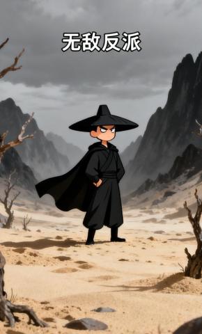 短剧《无敌反派》海报