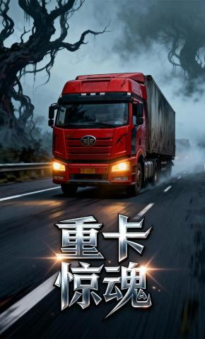 短剧《重卡惊魂》海报