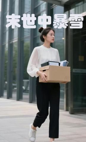 短剧《末世中暴雪》海报