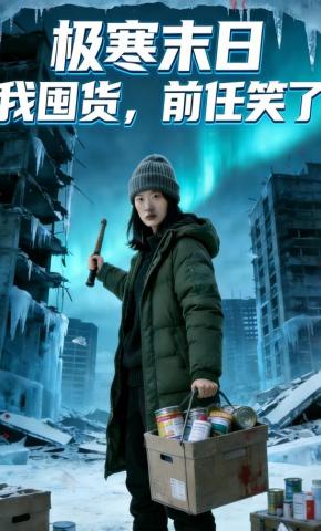 短剧《极寒末日我囤货，前任笑了》海报