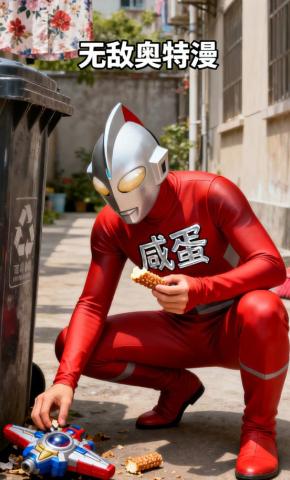 短剧《无敌奥特曼》海报