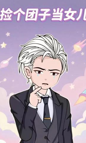 短剧《捡个团子当女儿》海报