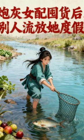 短剧《炮灰女配囤货后，别人流放她度假！》海报