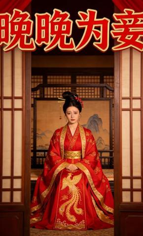 短剧《晚晚为妾》海报