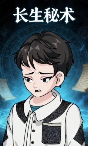 短剧《长生秘术》海报