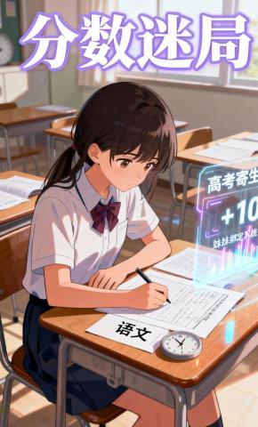 短剧《分数迷局》海报