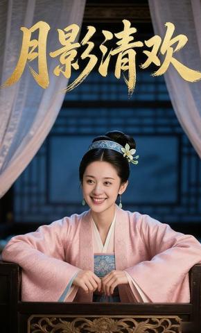 短剧《月影清欢》海报