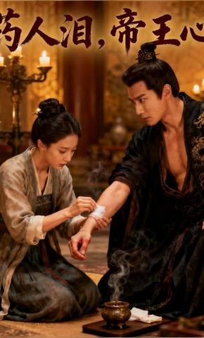 短剧《药人泪，帝王心》海报