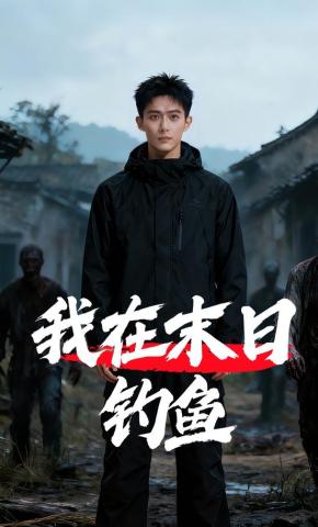 短剧《我在末日钓鱼》海报