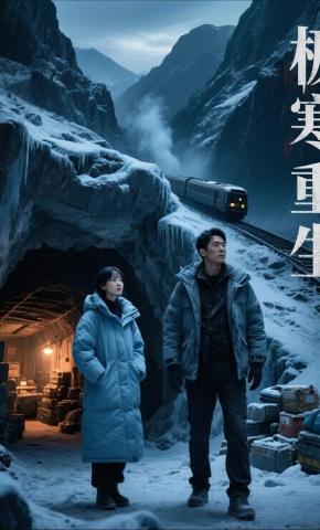 短剧《极寒重生》海报