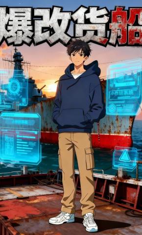 短剧《爆改货船》海报