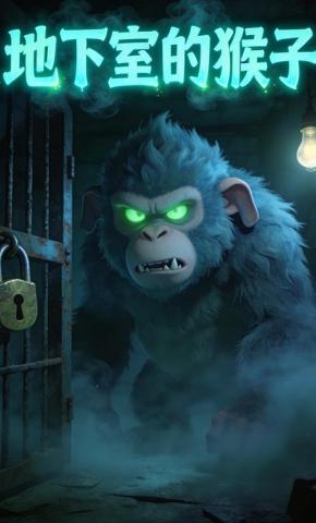 短剧《地下室的猴子》海报