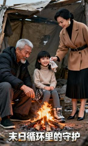 短剧《末日循环里的守护》海报