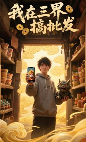 短剧《我在三界搞批发》海报