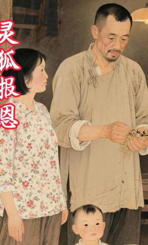 短剧《灵狐报恩》海报