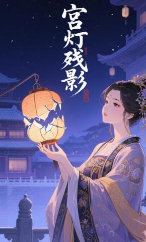 短剧《宫灯残影》海报