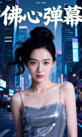 短剧《佛心弹幕》海报